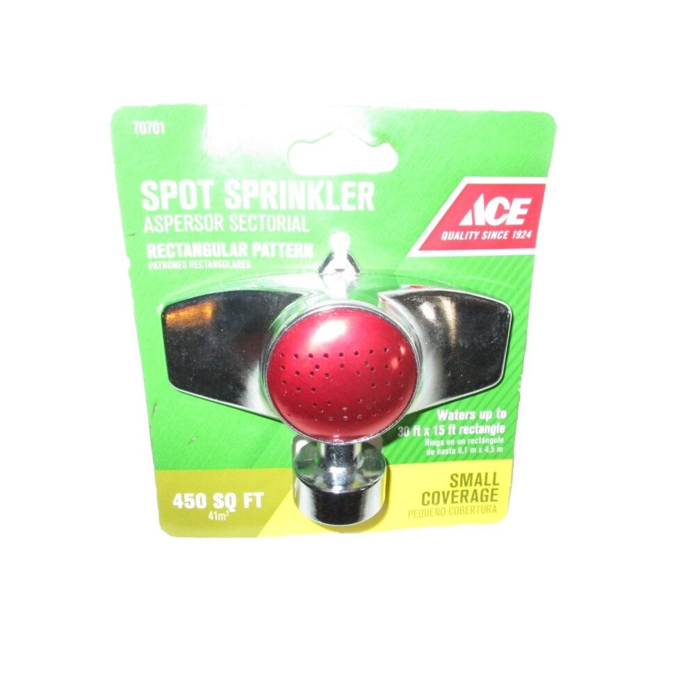 Vintage 2015 Ace Hardware 70701 Spot Water Sprinkler Square Pattern 450 Feet